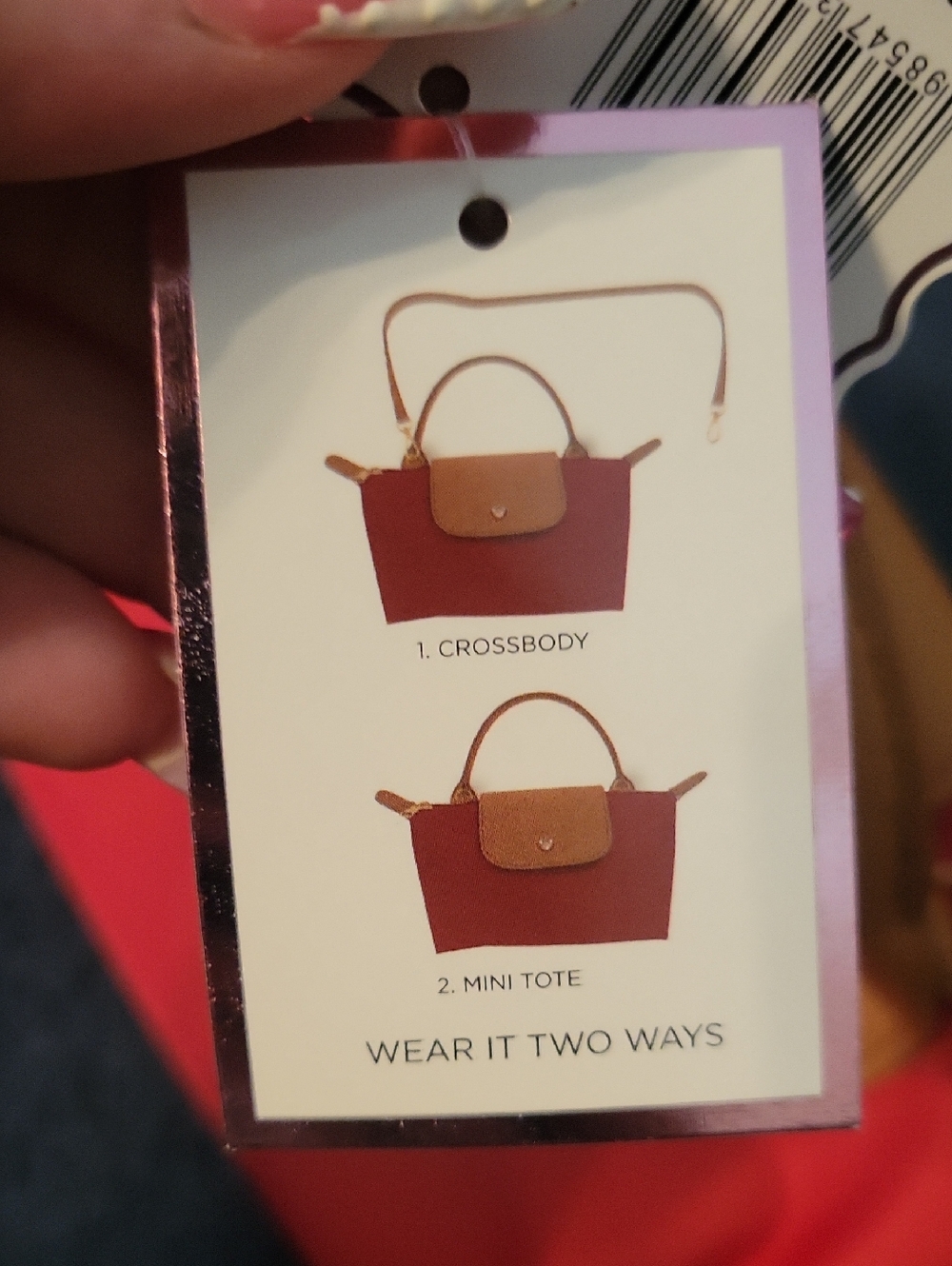IMG Mini Tote/Crossbody Bag - Picture 7 of 8
